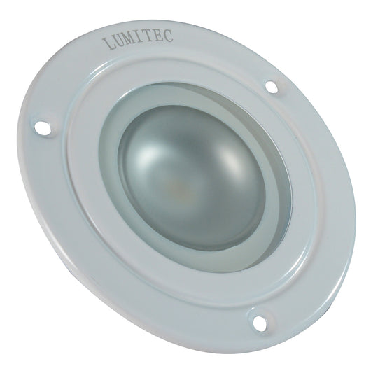 Lumitec Shadow - Flush Mount Down Light - White Finish - White Non-Dimming - Deckhand Marine Supply