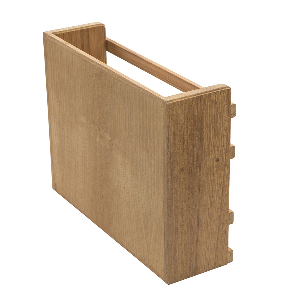 Whitecap Teak Two-Tier Spice Rack - Deckhand Marine Supply