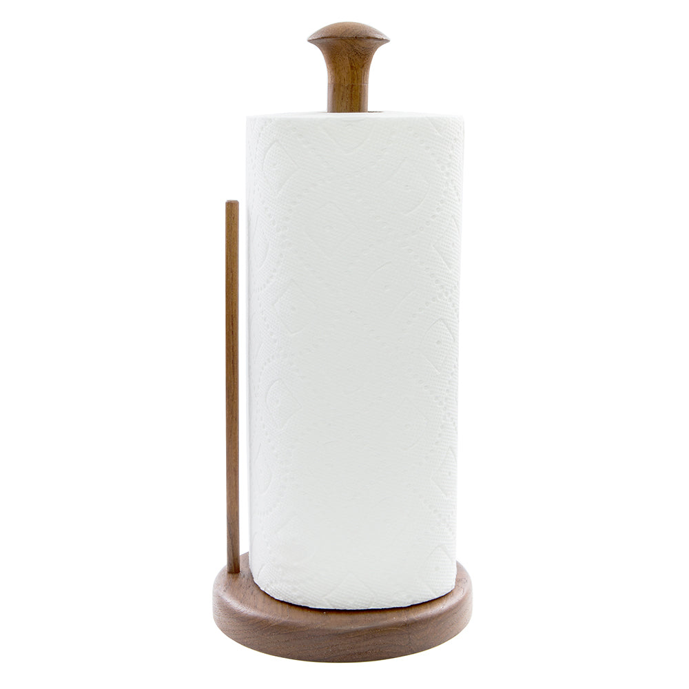 Whitecap Teak Stand-Up Paper Towel Holder - Deckhand Marine Supply