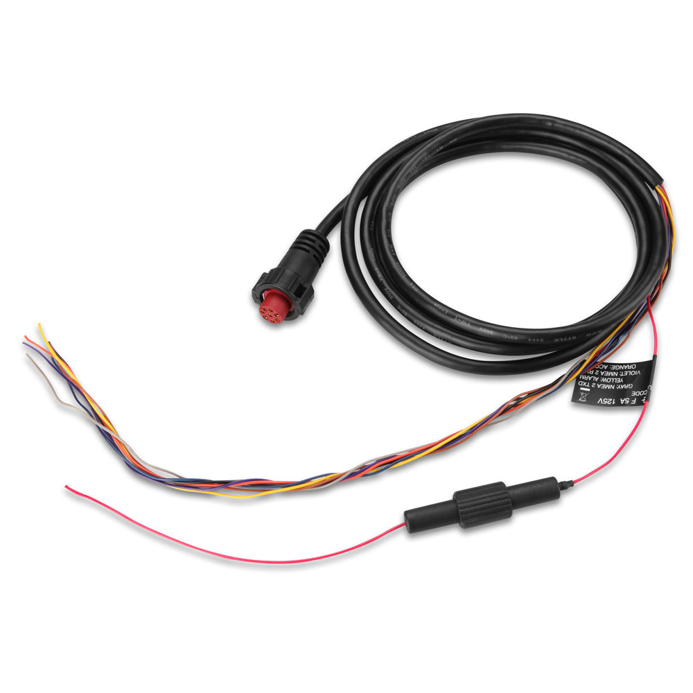 Garmin Power Cable - 8-Pin f/echoMAP Series & GPSMAP Series - Deckhand Marine Supply