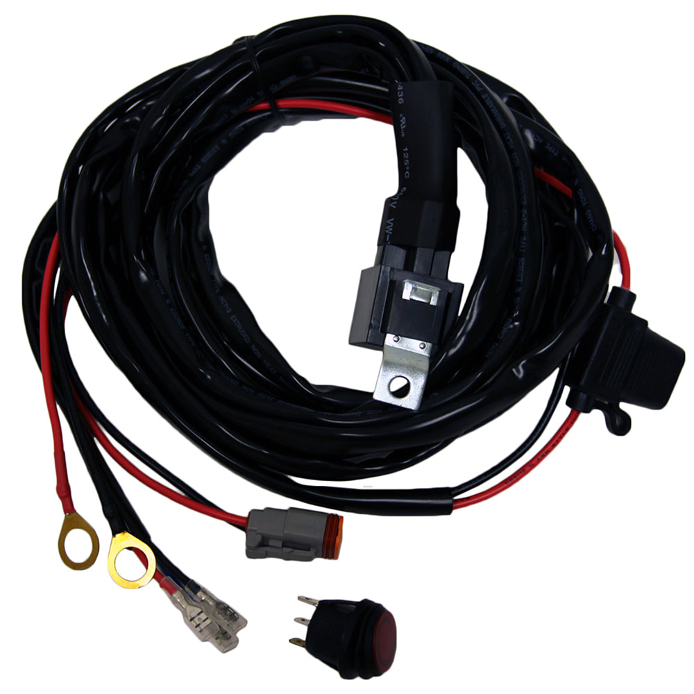 RIGID Industries Wire Harness f/10"-30" Light Bar - Deckhand Marine Supply