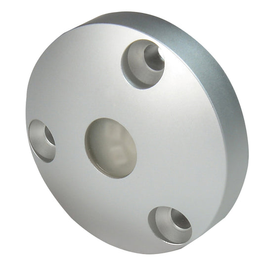 Lumitec "Anywhere" Light - Brushed Housing - Tri-Color - White, Blue & Red - Deckhand Marine Supply