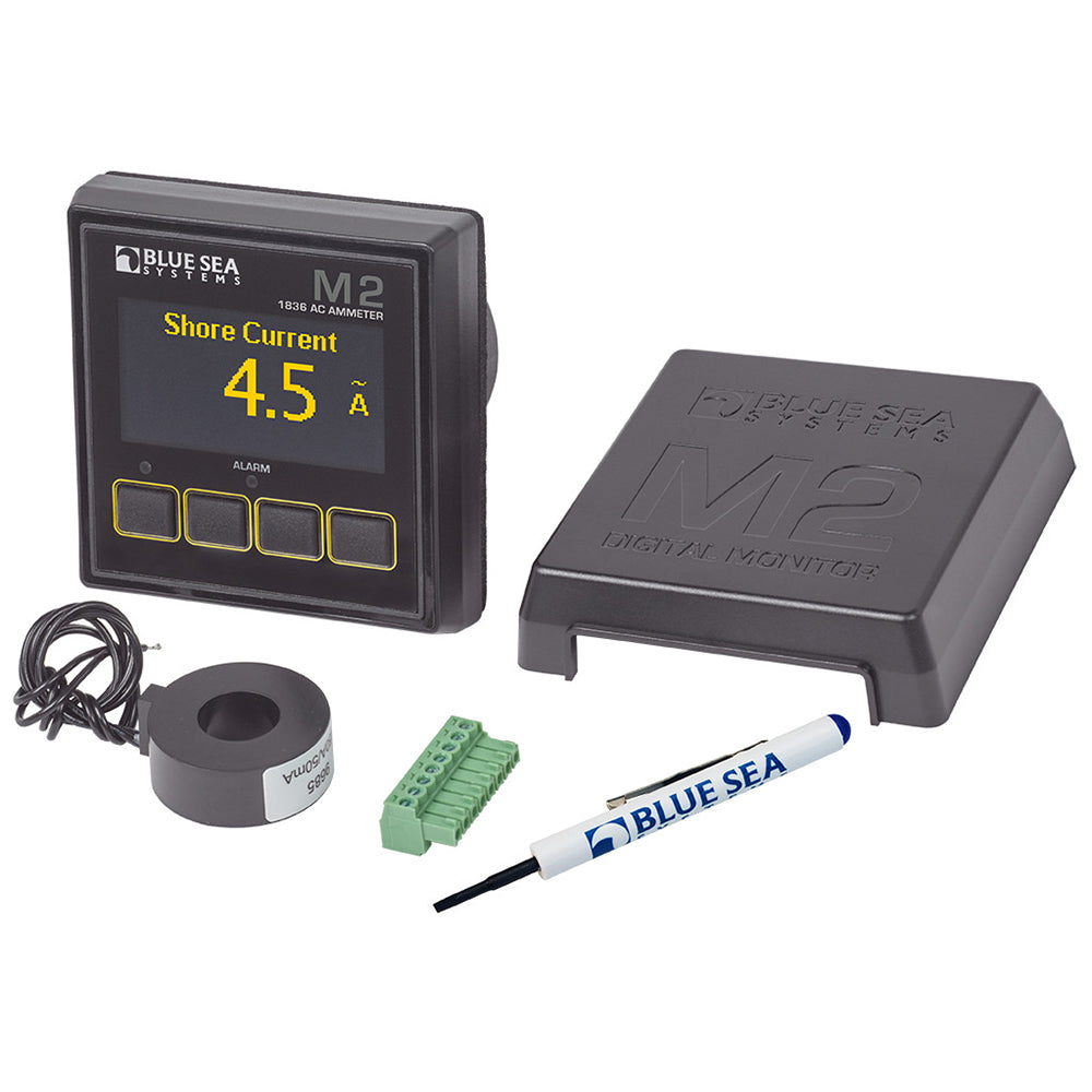 Blue Sea 1836 M2 AC Ammeter - Deckhand Marine Supply