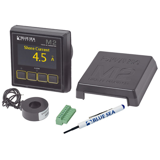 Blue Sea 1836 M2 AC Ammeter - Deckhand Marine Supply