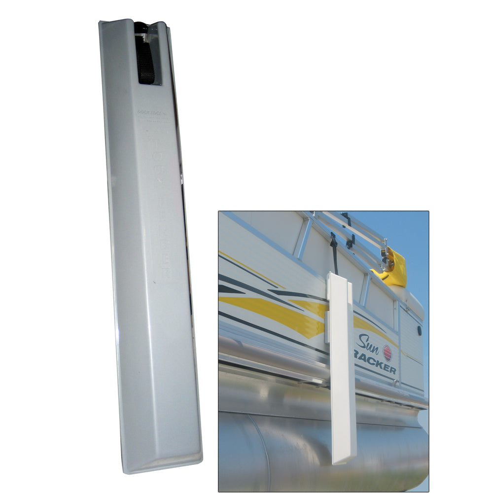 Dock Edge 'TOON Pontoon Boat Fender - 36" - Grey - Deckhand Marine Supply