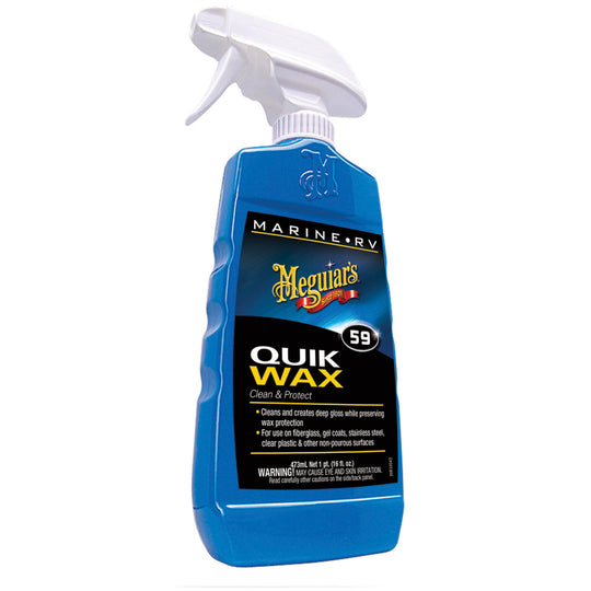 Meguiar's #59 Quik Wax - 16oz - Deckhand Marine Supply