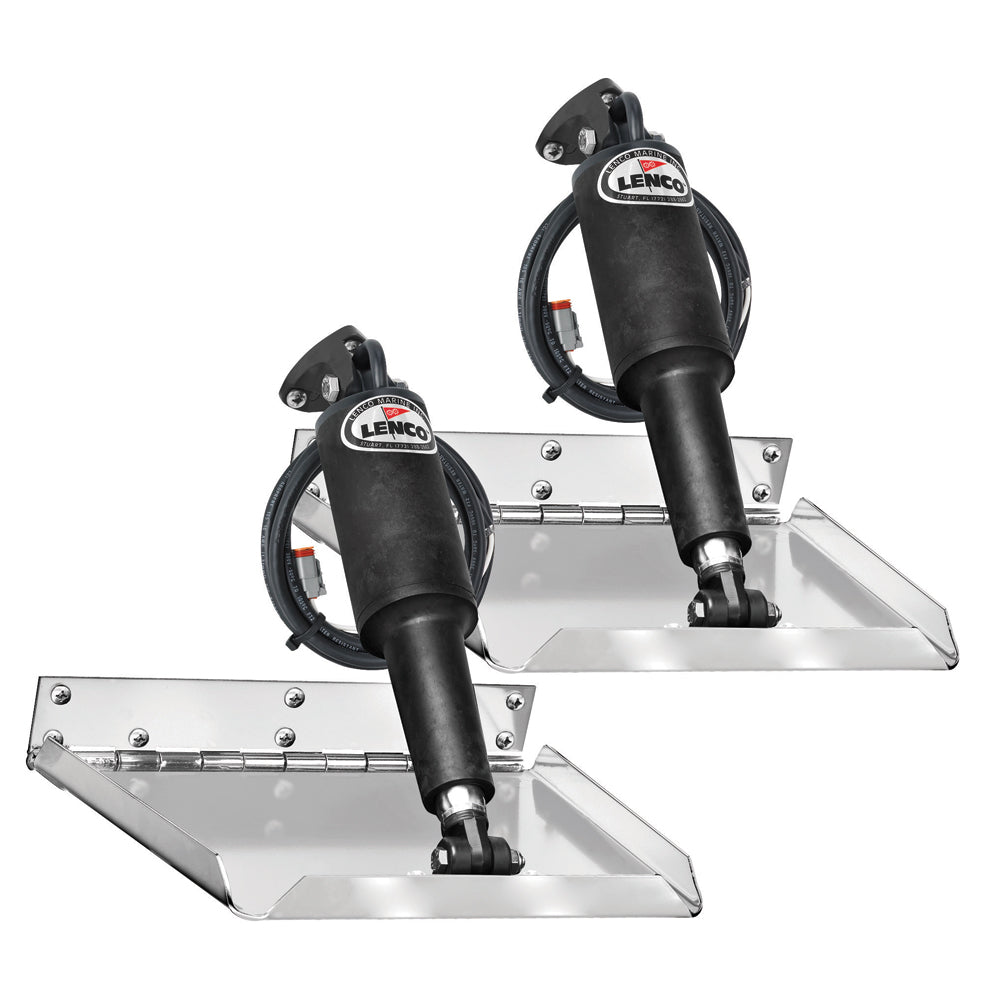 Lenco 14" x 12" Standard Performance Kit w/o Switch - Deckhand Marine Supply