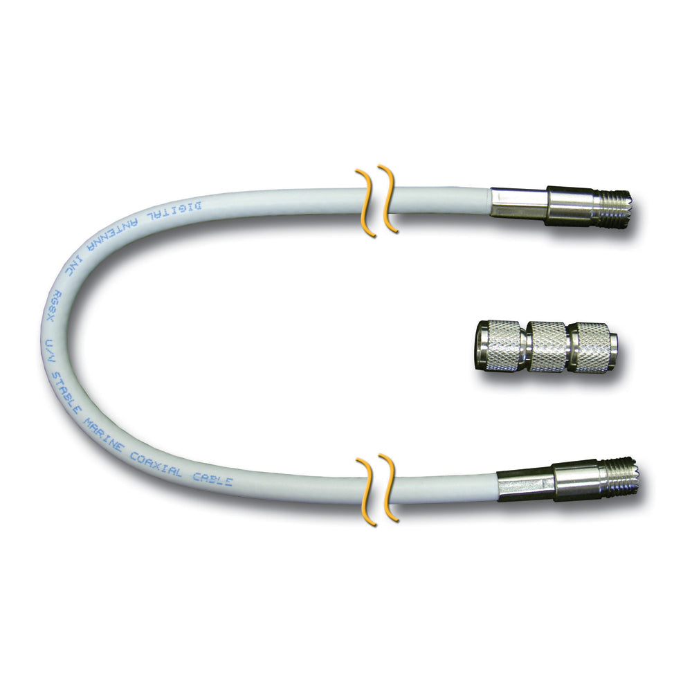 Digital Antenna Extension Cable f/500 Series VHF/AIS Antennas - 20' - Deckhand Marine Supply