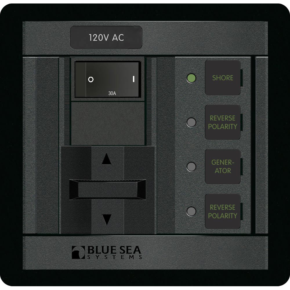 Blue Sea 1208 120V AC 2 Sources - 30A - Deckhand Marine Supply