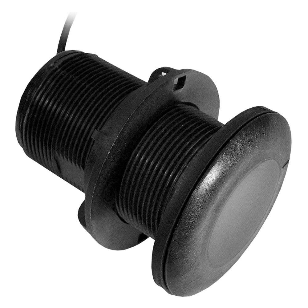 Faria Thru-Hull Transducer - 235kHz, 1-5/8" Diameter & 26' Cable - Deckhand Marine Supply