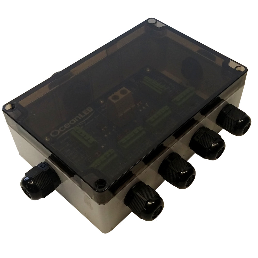 OceanLED X-Series DMX Junction Box - Deckhand Marine Supply