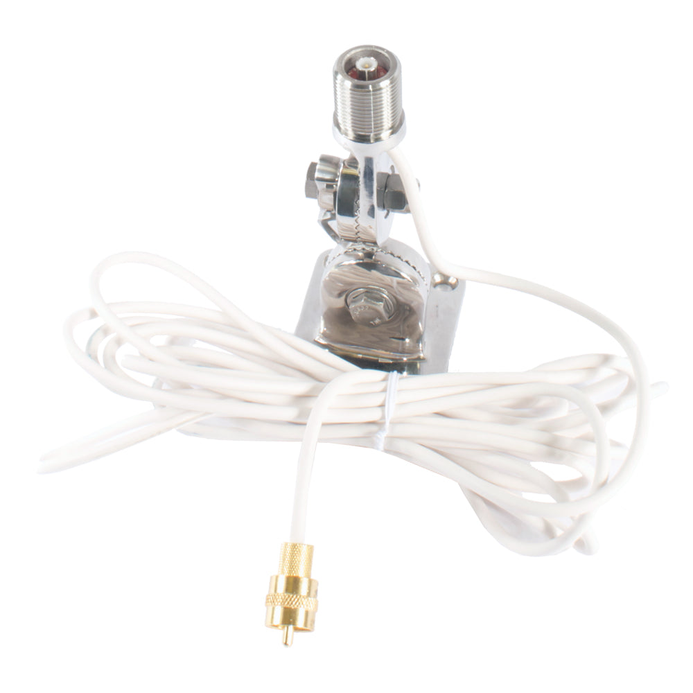 Shakespeare Quick Connect SS Mount w/Cable f/Quick Connect Antenna - Deckhand Marine Supply
