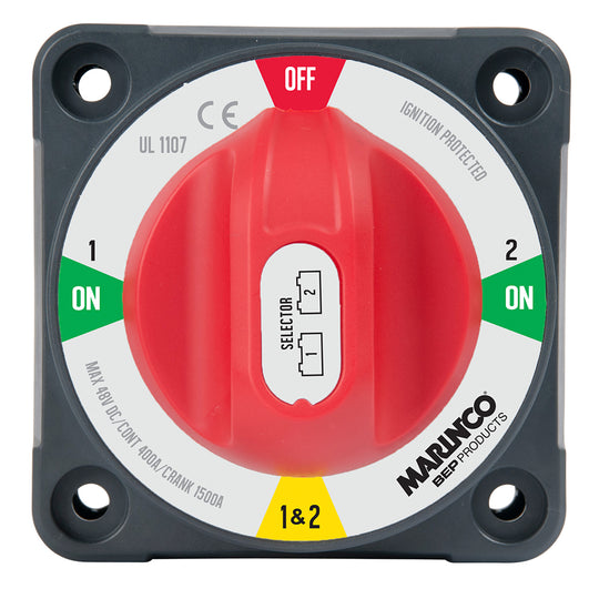 BEP Pro Installer 400A Selector Battery Switch - MC10 - Deckhand Marine Supply