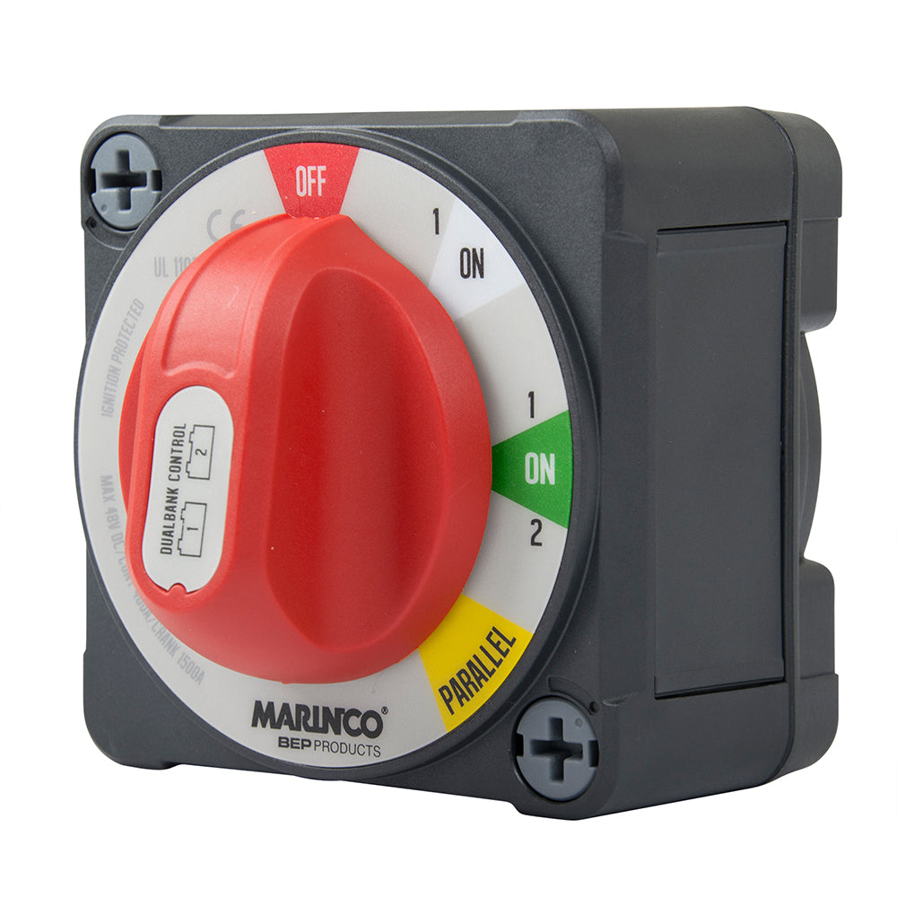 BEP Pro Installer 400a EZ-Mount Dual Bank Control Battery Switch - MC10 - Deckhand Marine Supply