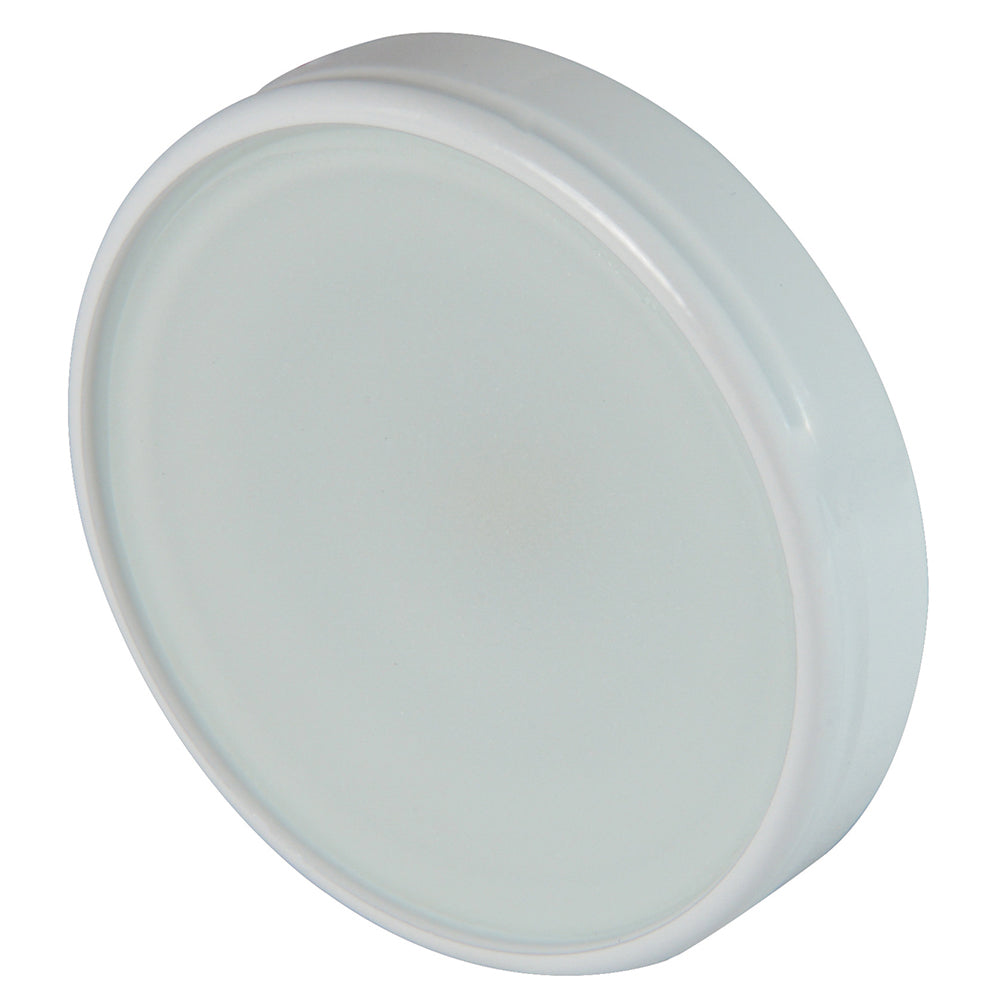 Lumitec Halo Flush Mount Down Light Spectrum RGBW - White Housing - Deckhand Marine Supply