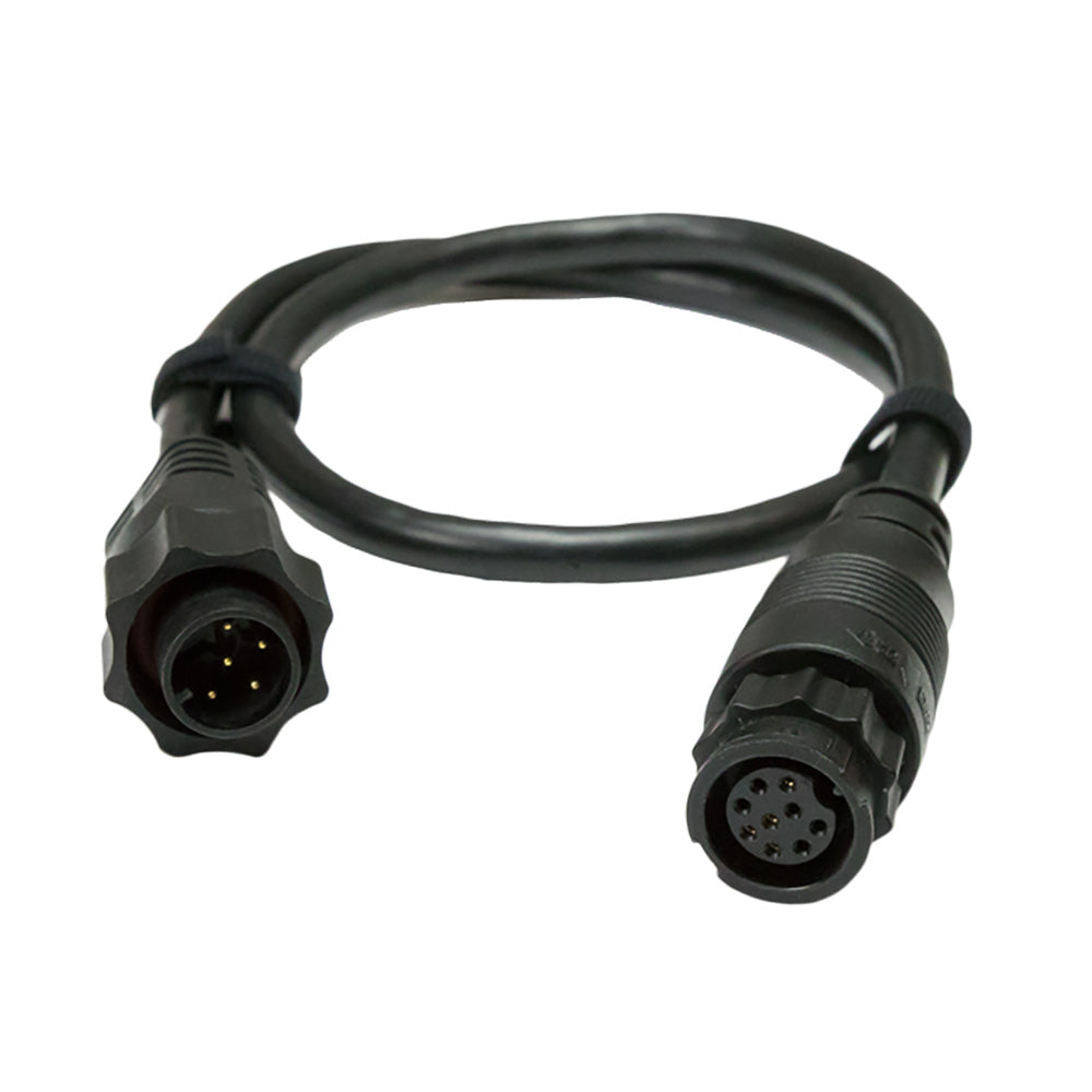 Navico 9 Pin Black Transducer to a 7 Pin Blue Unit Adapter - Deckhand Marine Supply