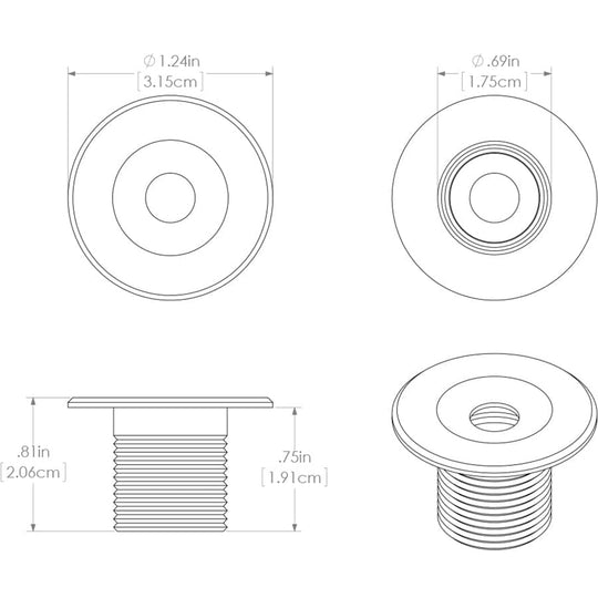 Lumitec Echo Courtesy Light - White Housing - Warm White Light - Deckhand Marine Supply