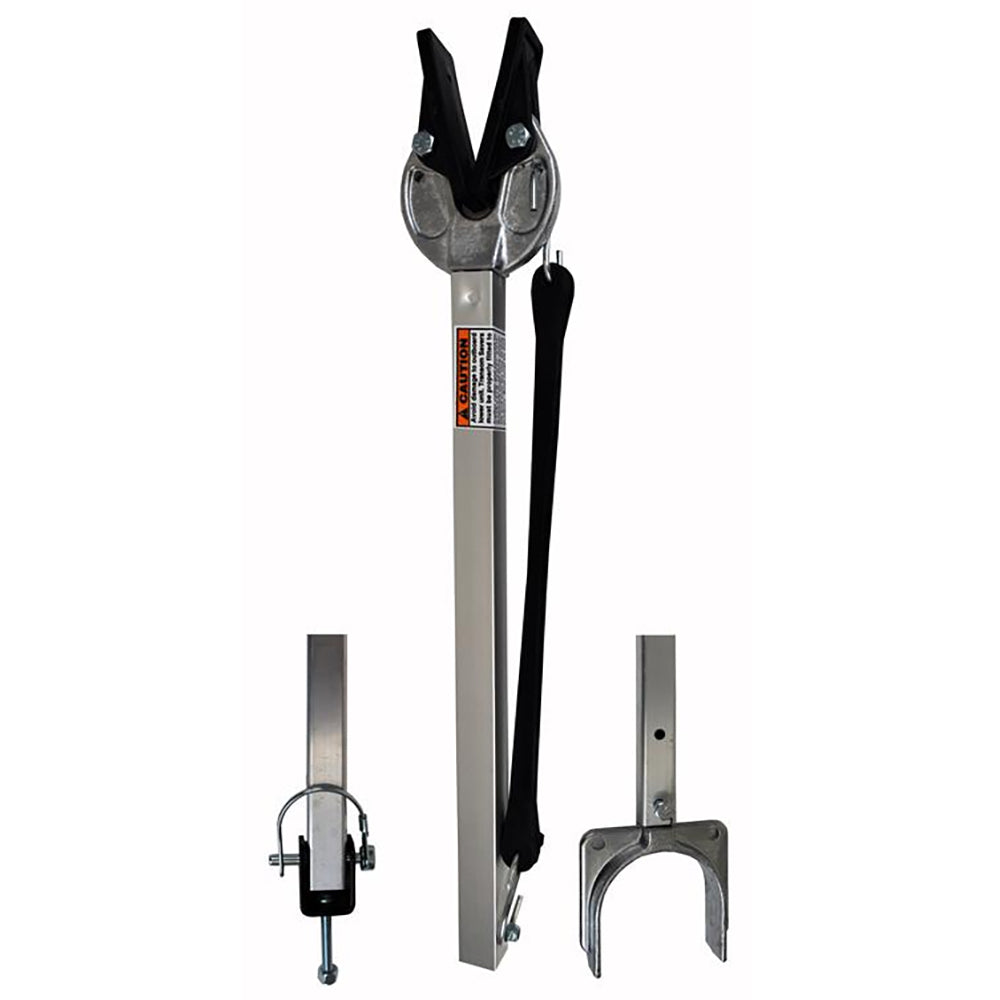 Attwood Adjustable Transom Saver - Composite - Roller/Bolt - Deckhand Marine Supply