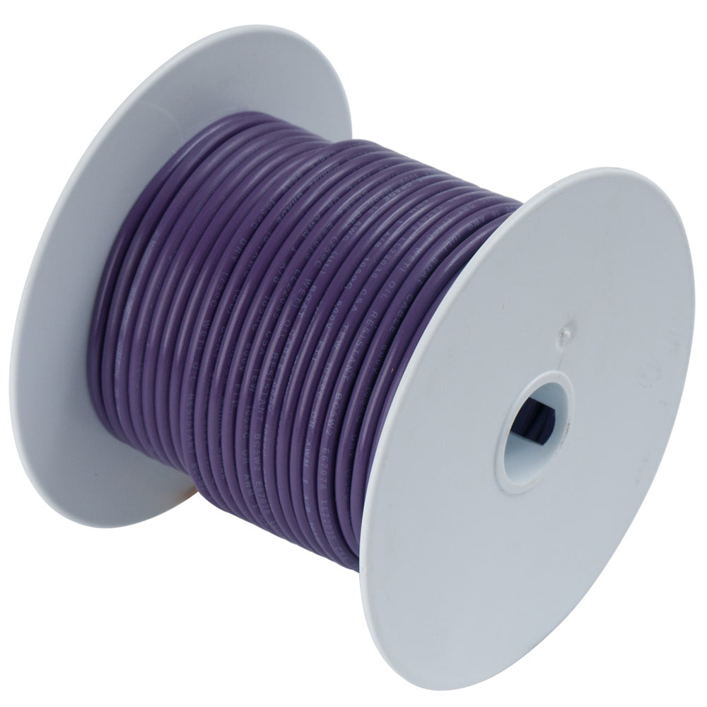 Ancor Purple 16 AWG Tinned Copper Wire - 25' - Deckhand Marine Supply