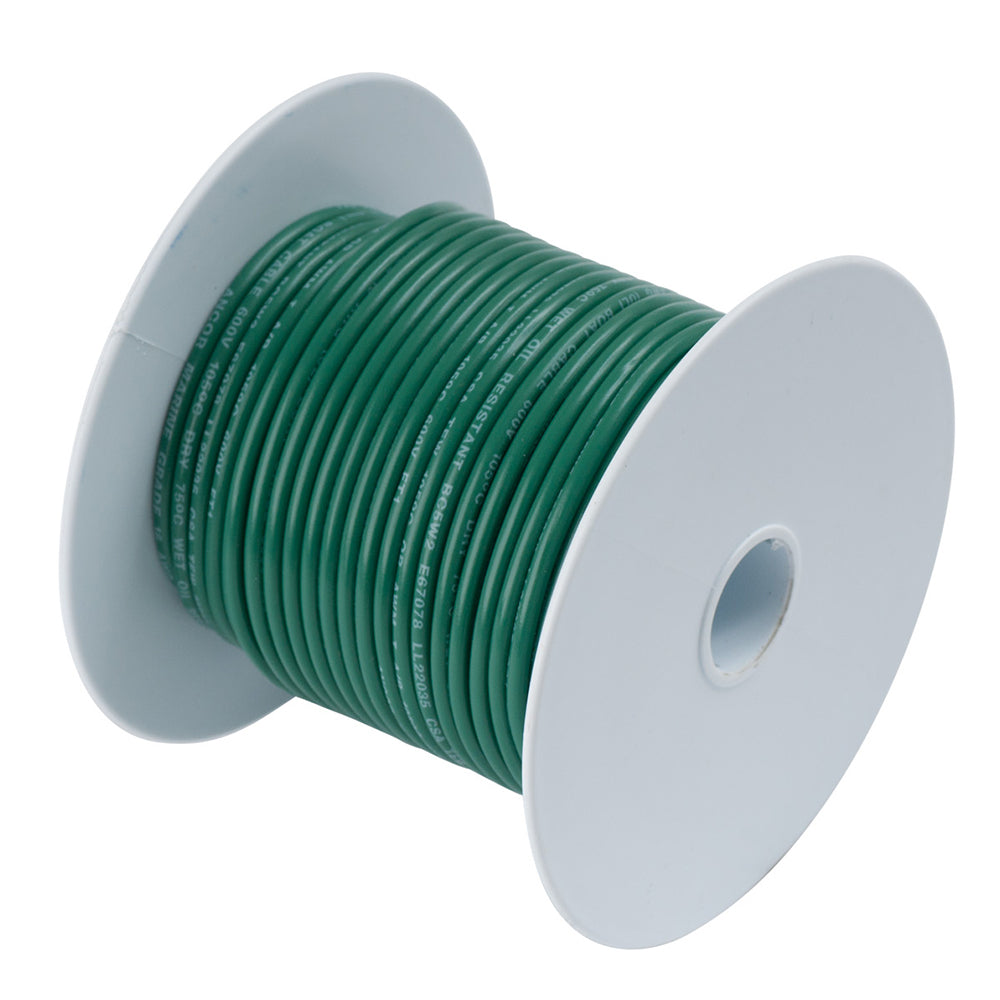Ancor Green 6 AWG Tinned Copper Wire - 50' - Deckhand Marine Supply