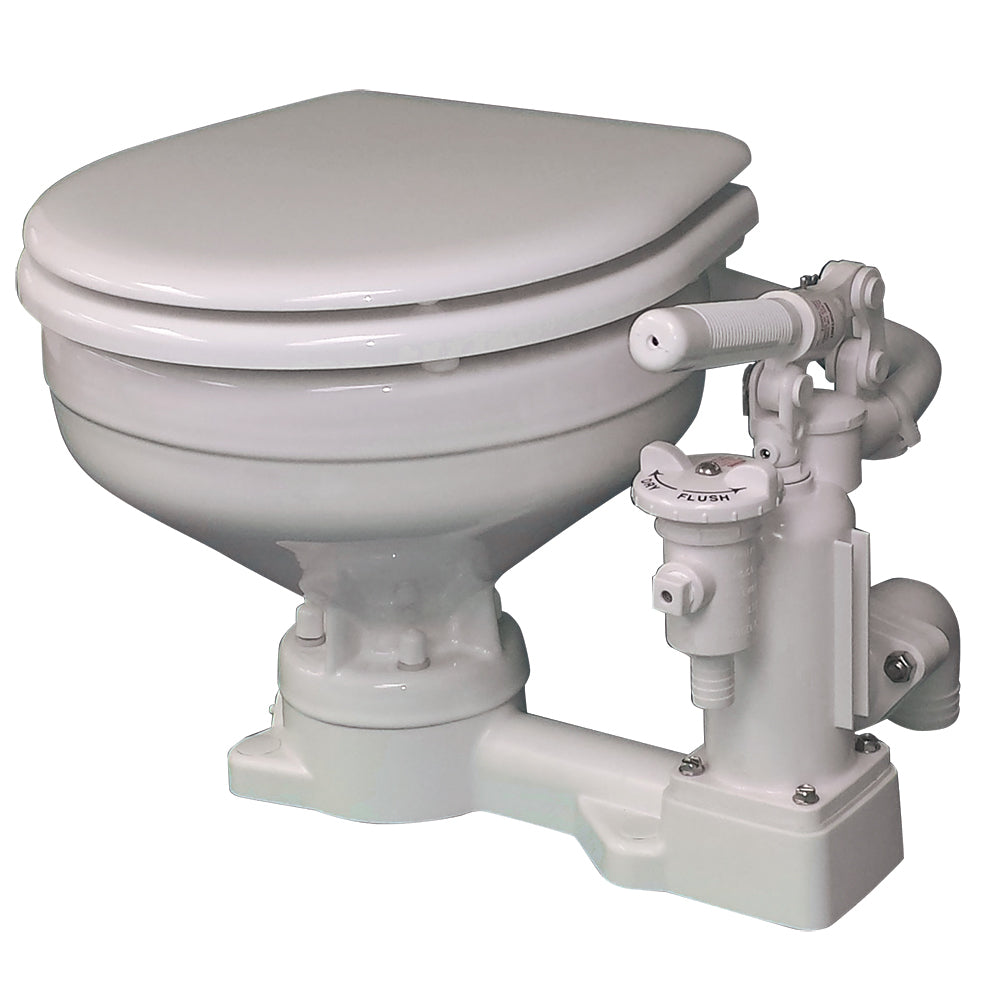 Raritan PH Superflush Toilet w/Soft-Close Lid - Deckhand Marine Supply
