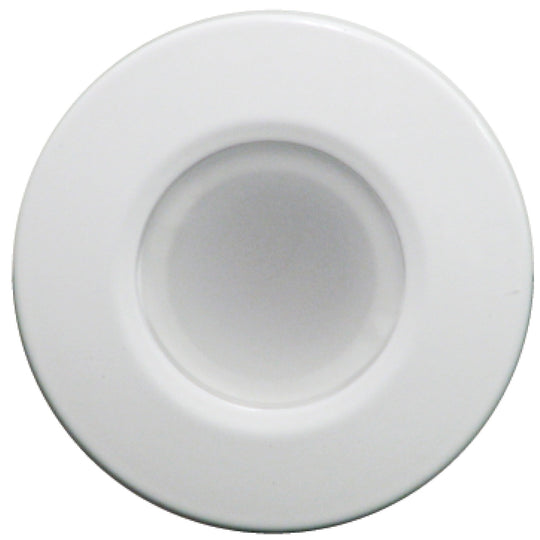 Lumitec Orbit Flush Mount Down Light - Blue Non-Dimming, Red Non-Dimming  White Dimming w/White Housing - Deckhand Marine Supply