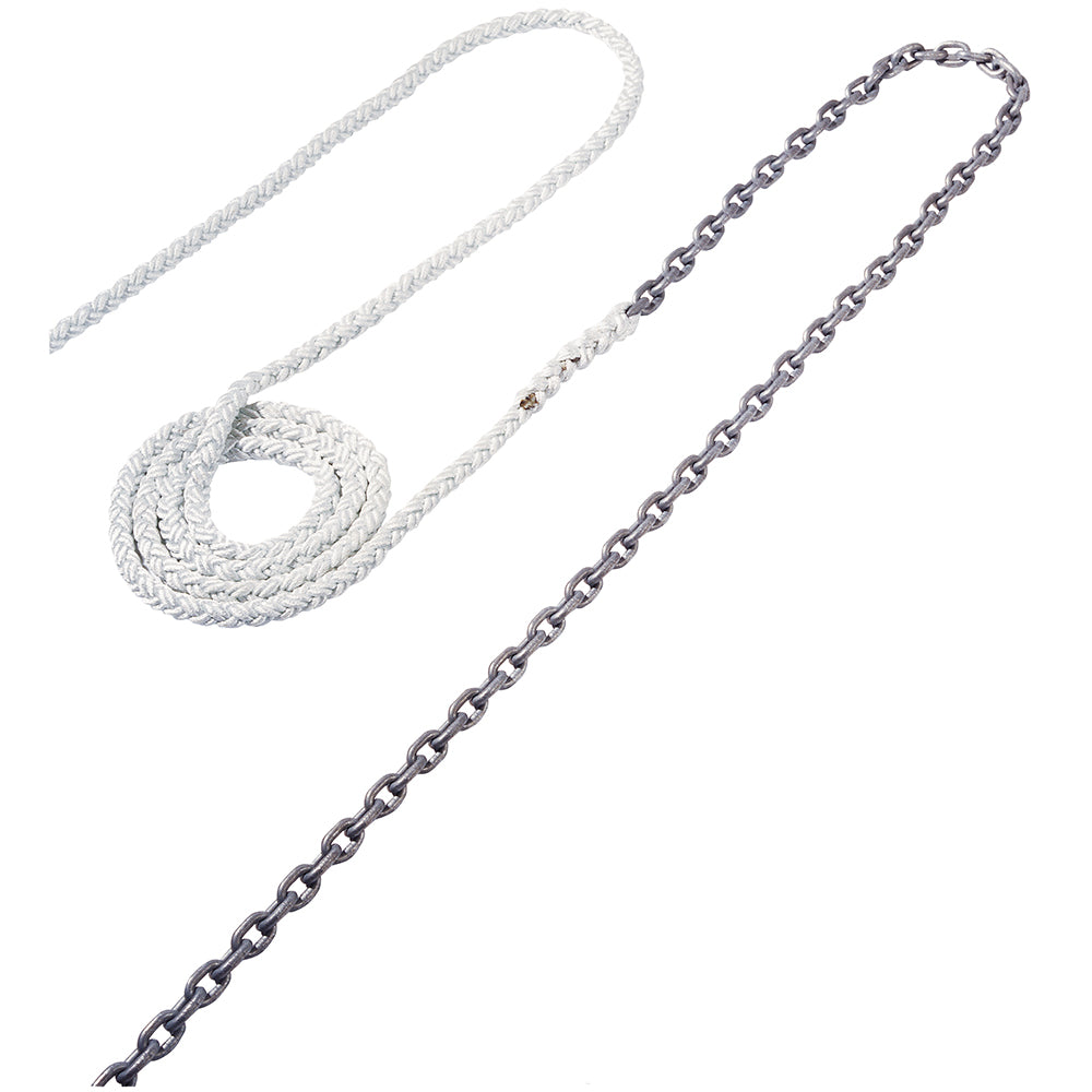 Maxwell Anchor Rode - 15'-5/16" Chain to 150'-5/8" Nylon Brait - Deckhand Marine Supply