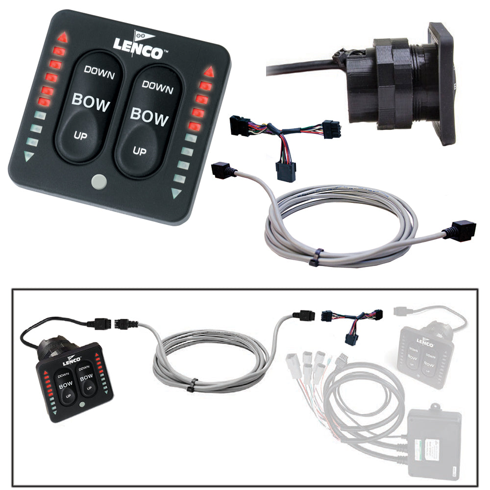 Lenco Flybridge Kit f/LED Indicator Key Pad f/Two-Piece Tactile Switch - 20' - Deckhand Marine Supply