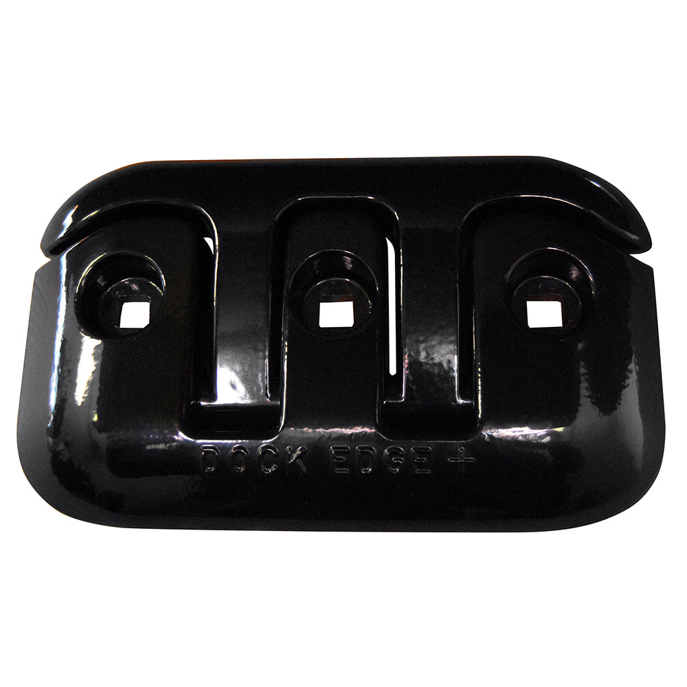 Dock Edge Flip-Up Dock Cleat - 8" - Black - Deckhand Marine Supply