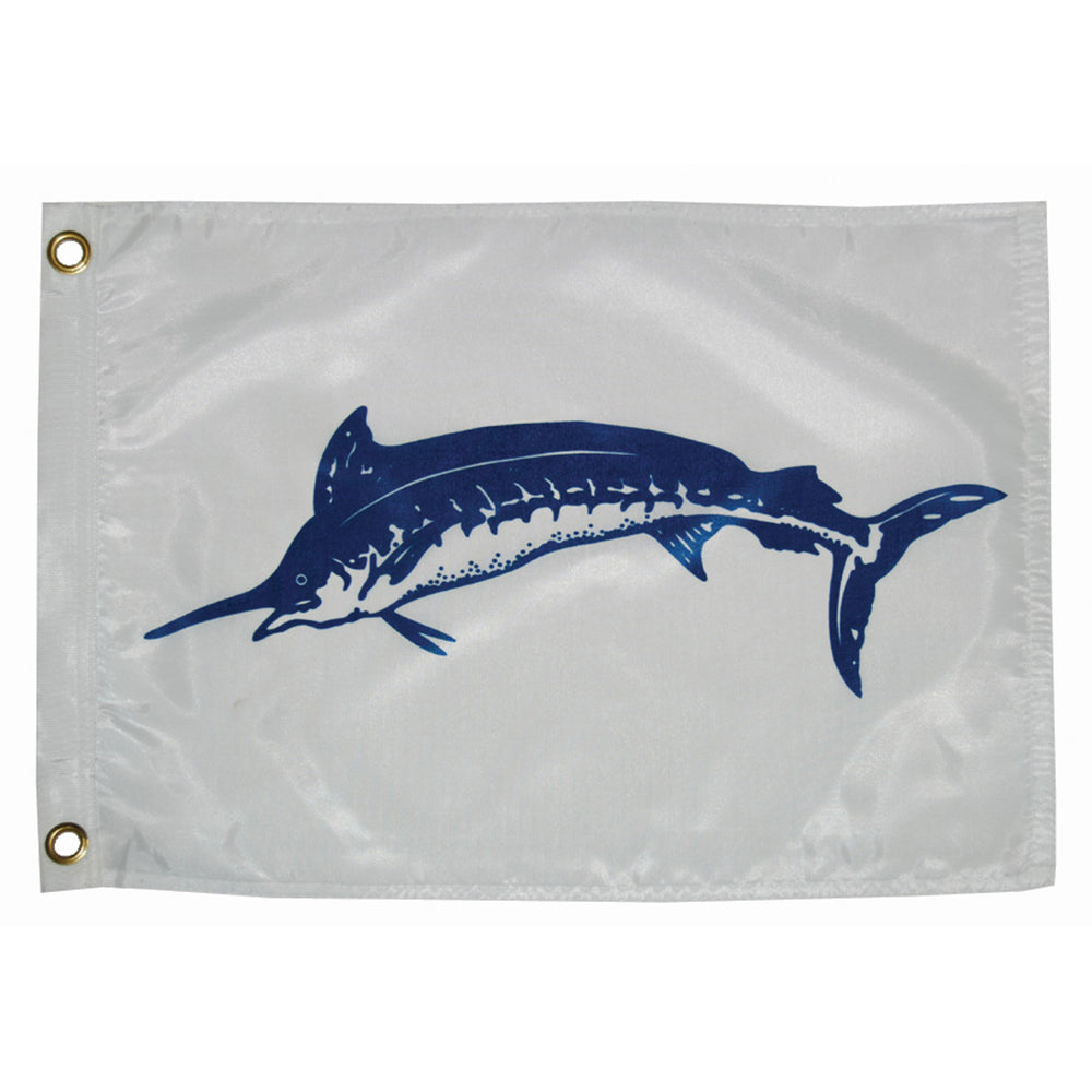 Taylor Made 12" x 18"  Blue Marlin Flag - Deckhand Marine Supply