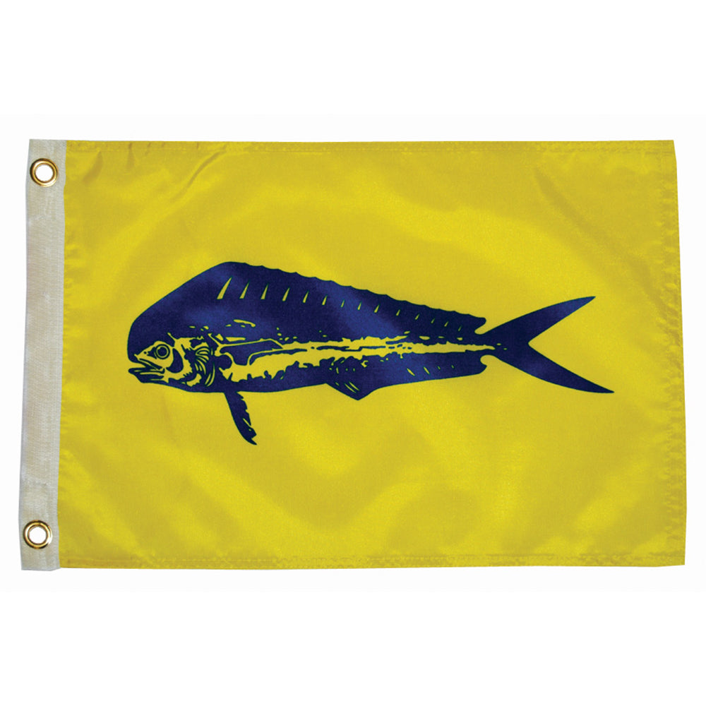Taylor Made 12" x 18" Dolphin Flag - Deckhand Marine Supply