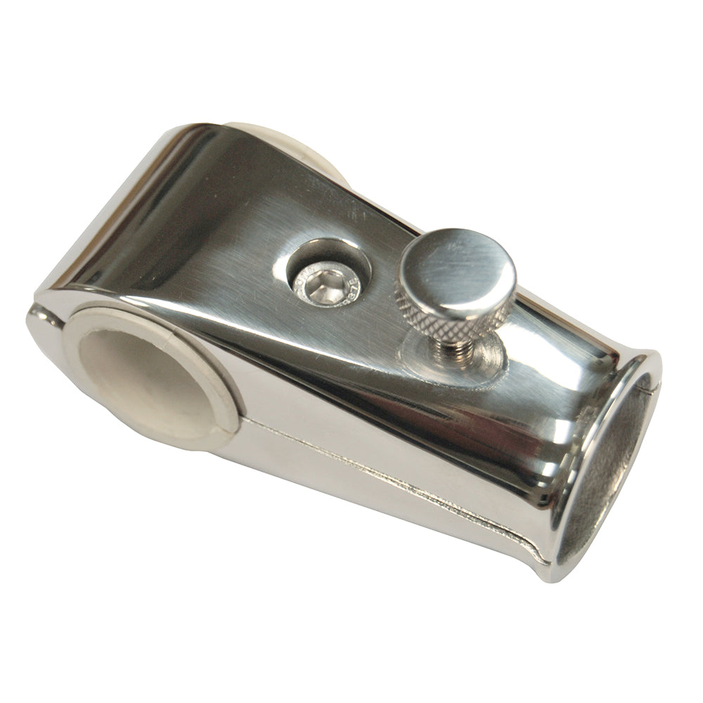 Taylor Made SS Rail Mount 7/8" - 1" Rails - 1" Flag Staff - Deckhand Marine Supply