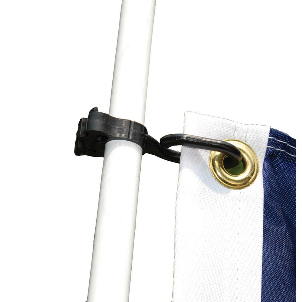 Taylor Made Charlevoix Burgee and Antenna Cli (Pair) - Deckhand Marine Supply