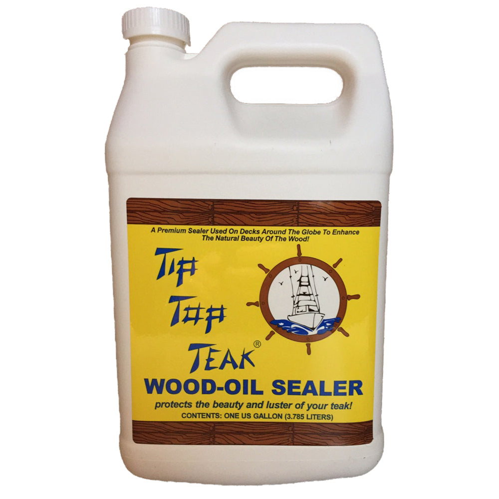 Tip Top Teak Wood Oil Sealer - Gallon - Deckhand Marine Supply