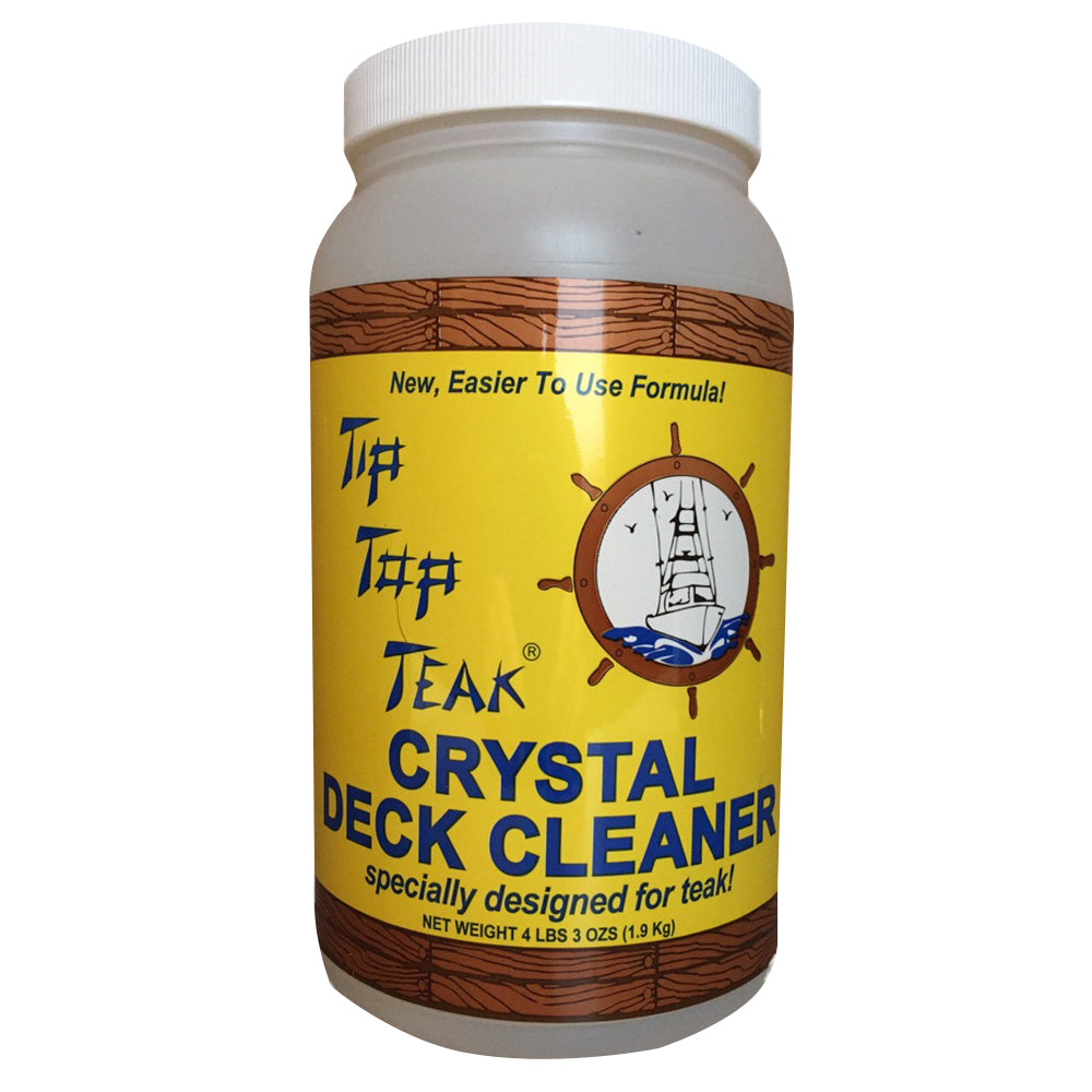 Tip Top Teak Crystal Deck Cleaner - Half Gallon (4lbs 3oz) - Deckhand Marine Supply