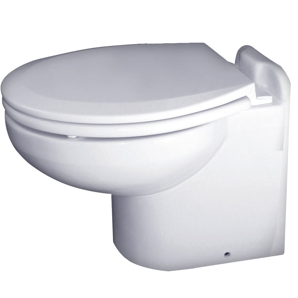 Raritan Marine Elegance - Household Style - White - Freshwater Solenoid - Smart Toilet Control - 12v - Deckhand Marine Supply