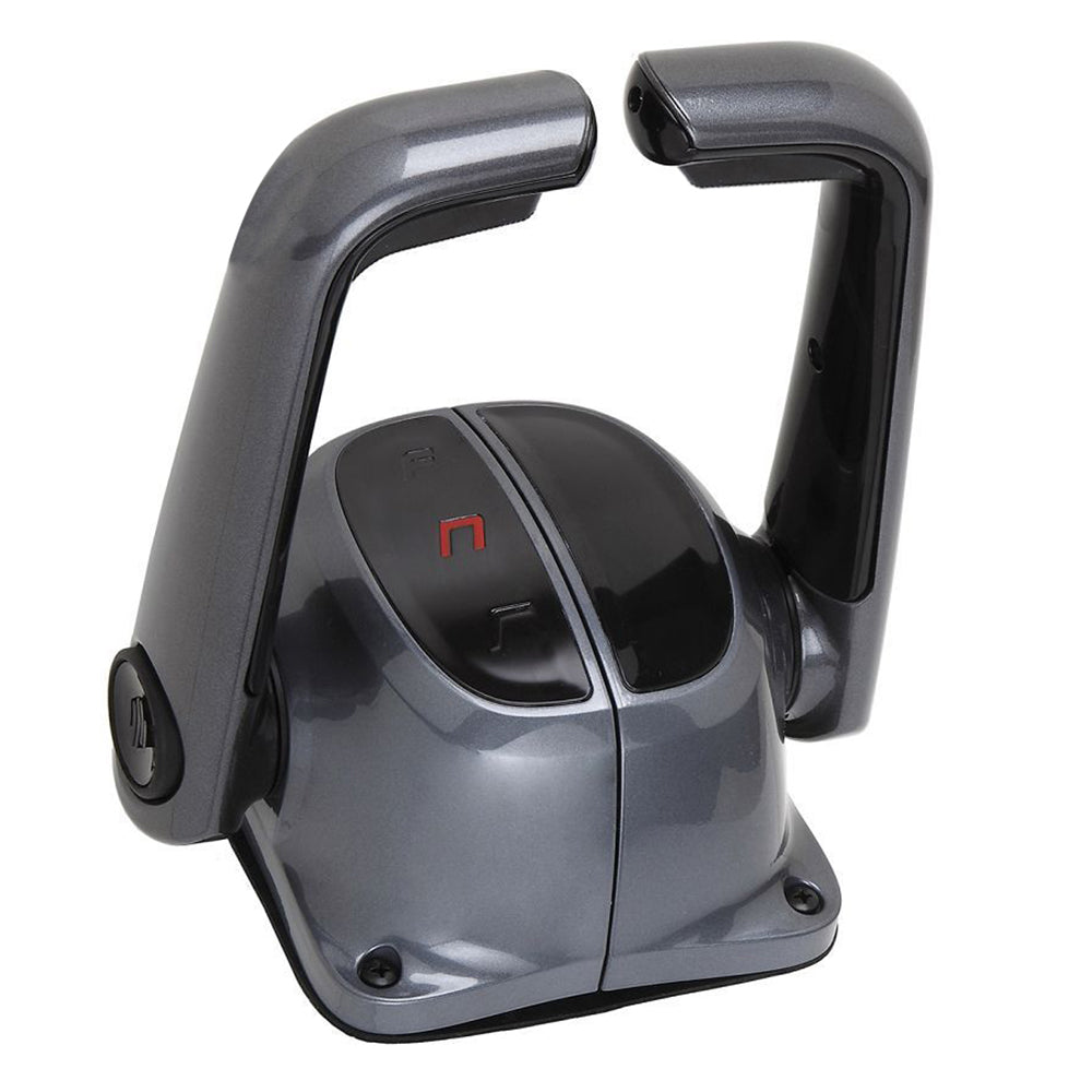 UflexTwin Lever Top Mount Control w/Neutral Lock - No Trim Switch - Black - Deckhand Marine Supply