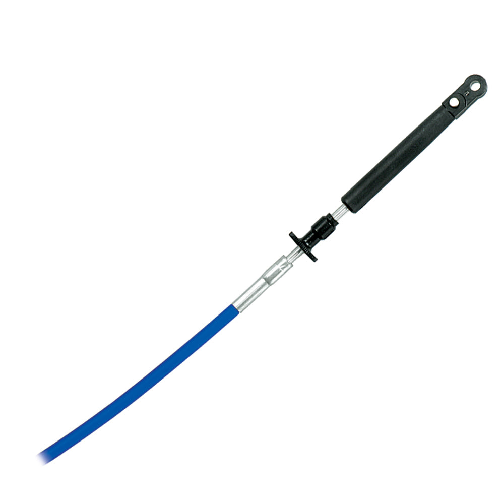 Uflex MACH Series High Efficiency  Flexibility Engine Control Cable - Johnson/Evinrude/OMC - 18' - Deckhand Marine Supply