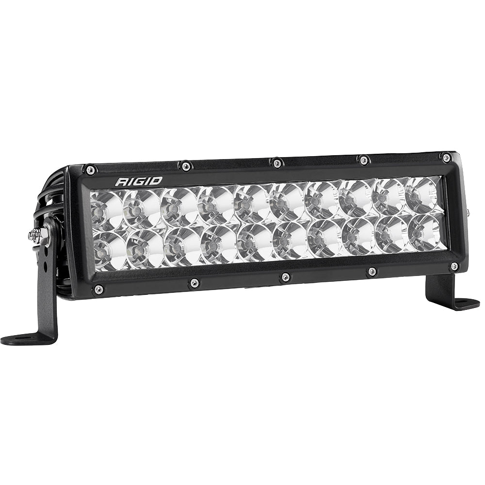 RIGID Industries E-Series PRO 10" Flood LED - Black - Deckhand Marine Supply