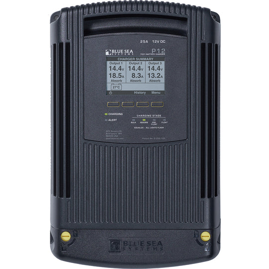 Blue Sea 7531 P12 Battery Charger - 12V DC 25A - Deckhand Marine Supply
