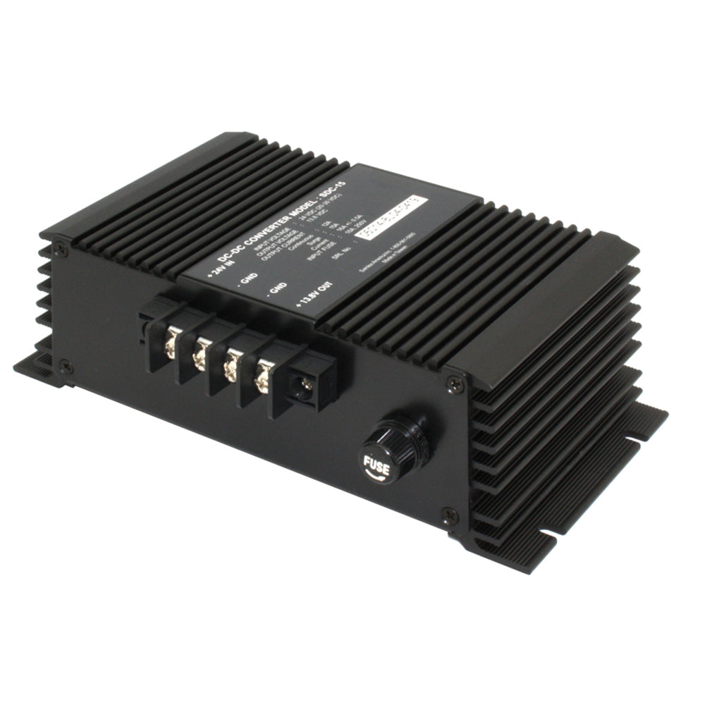 Samlex 12A Non-Isolated Step-Down 24VDC-12VDC Converter - Heavy Duty Applications - Deckhand Marine Supply