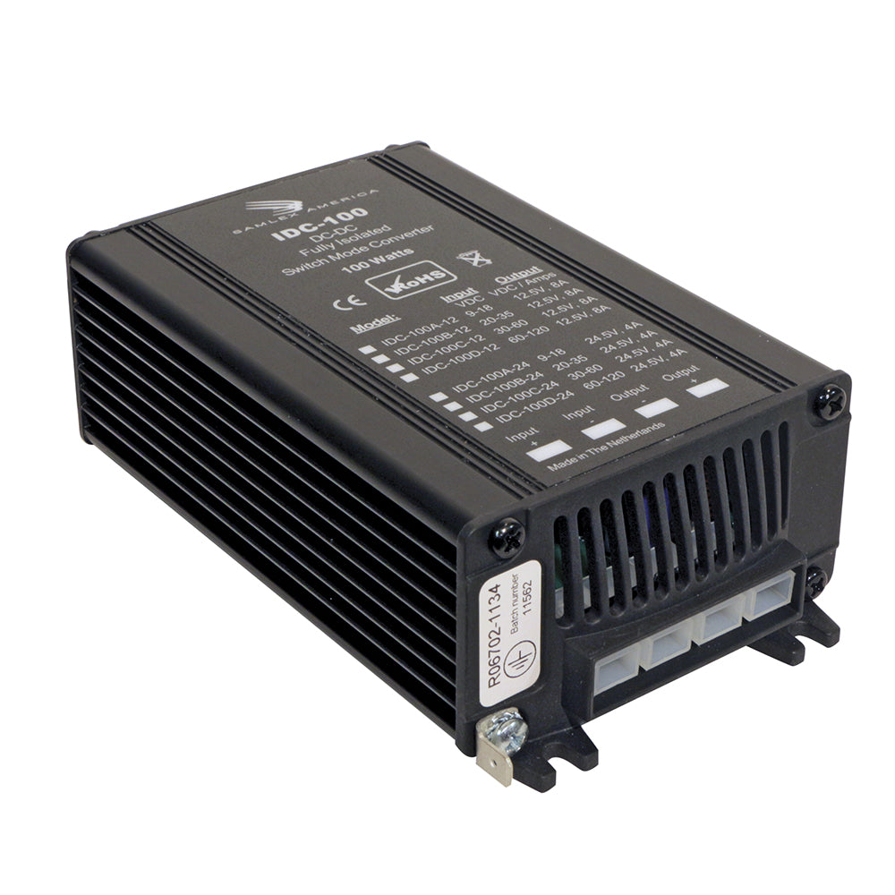 Samlex 100W Fully Isolated DC-DC Converter - 8A - 9-18V Input - 12.5V Output - Deckhand Marine Supply