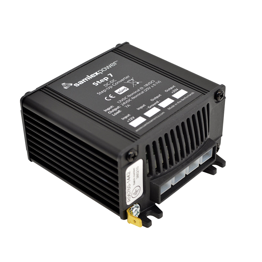 Samlex Step-Up DC-DC Converter - 7A - 9-18V Input - 24V Output - Deckhand Marine Supply