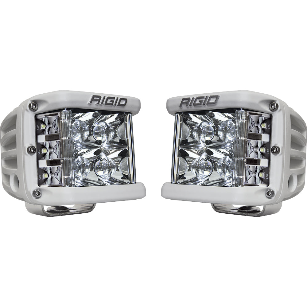 RIGID Industries D-SS Series PRO Spot LED Surface Mount - Pair - White - Deckhand Marine Supply