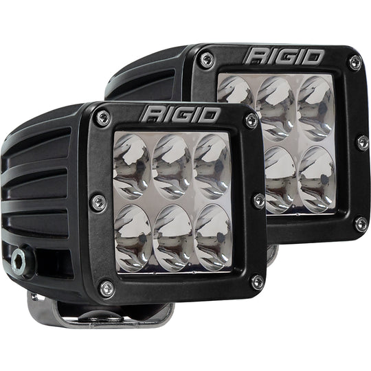RIGID Industries D-Series PRO Specter-Driving LED - Pair - Black - Deckhand Marine Supply