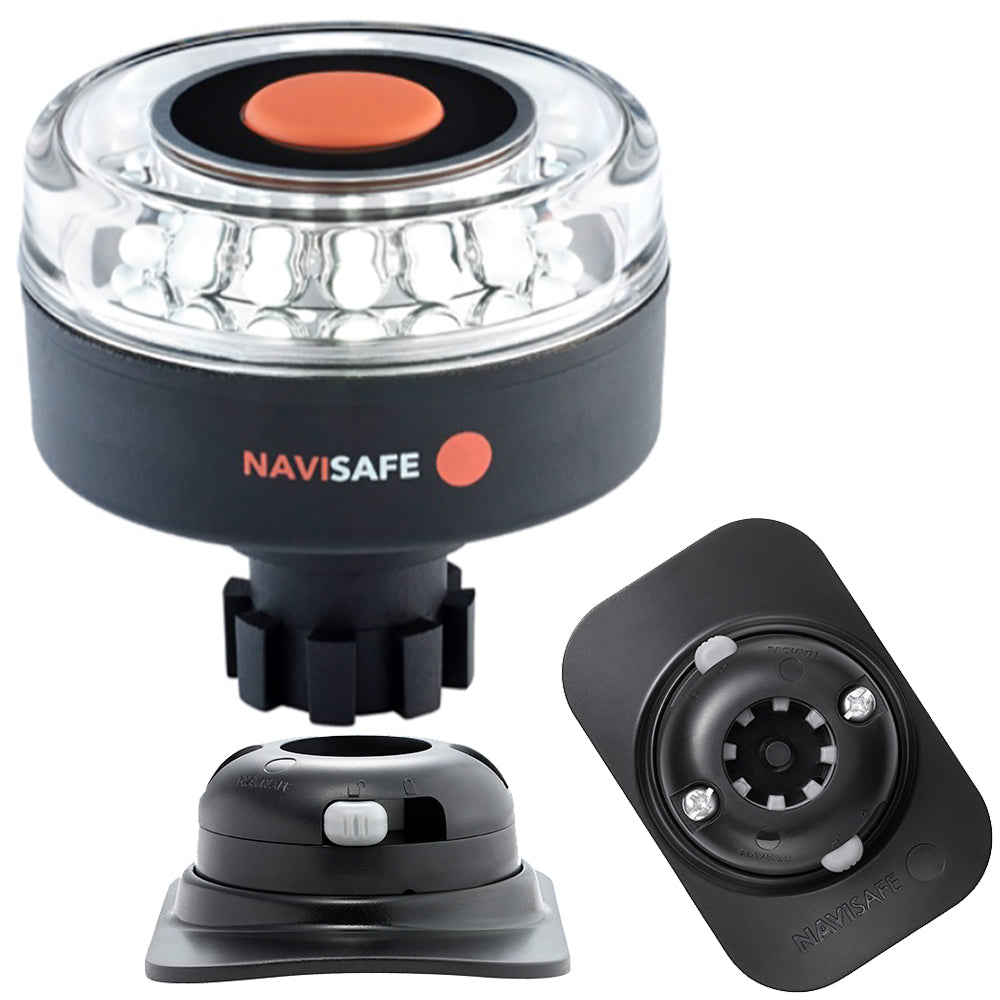 Navisafe Navilight 360 2NM w/Navibolt Base  RIB Mount - Black - Deckhand Marine Supply