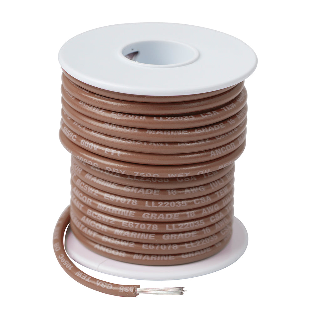 Ancor Tan 12 AWG Tinned Copper Wire - 400 - Deckhand Marine Supply