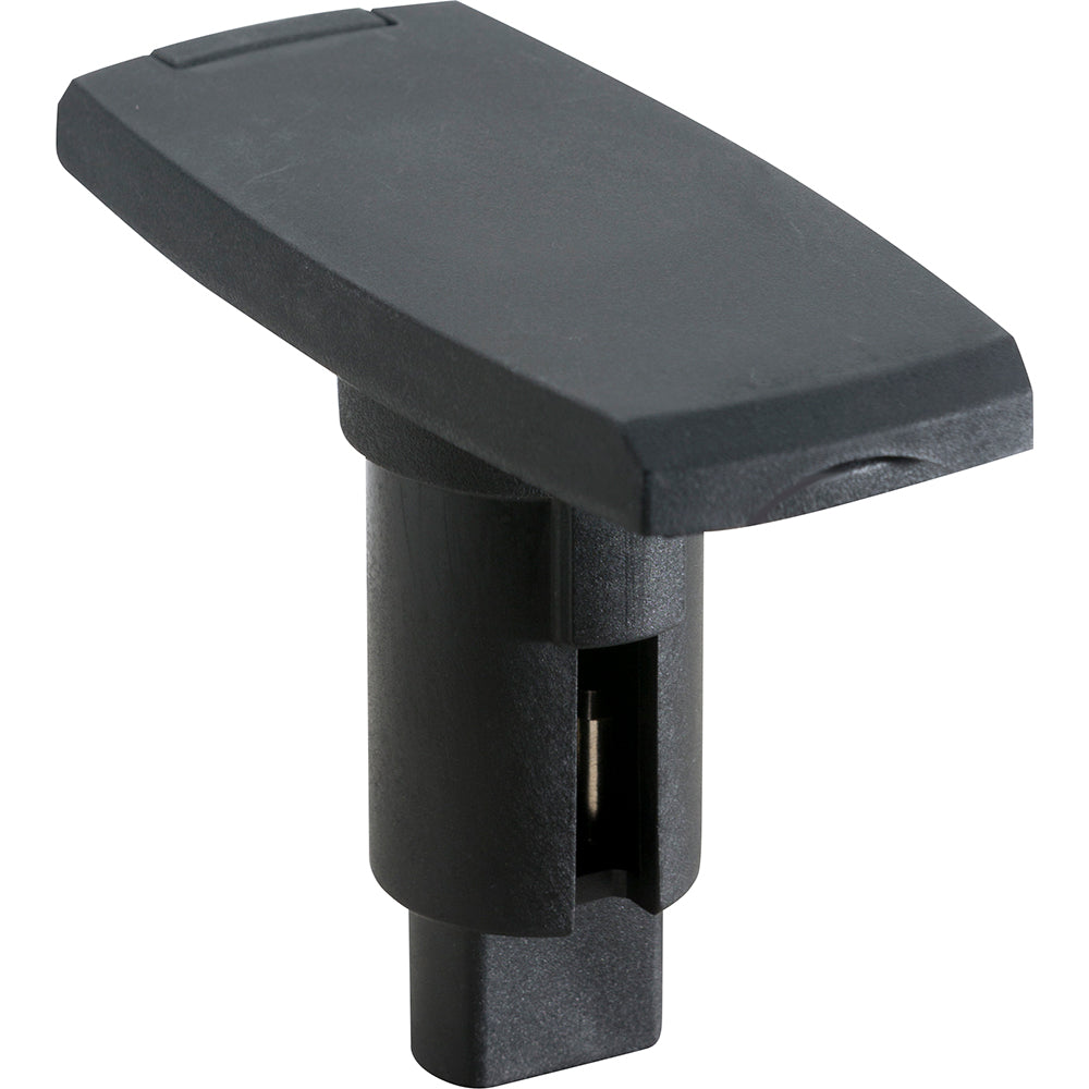 Attwood LightArmor Plug-In Base - 2 Pin - Black - Rectangle - Deckhand Marine Supply