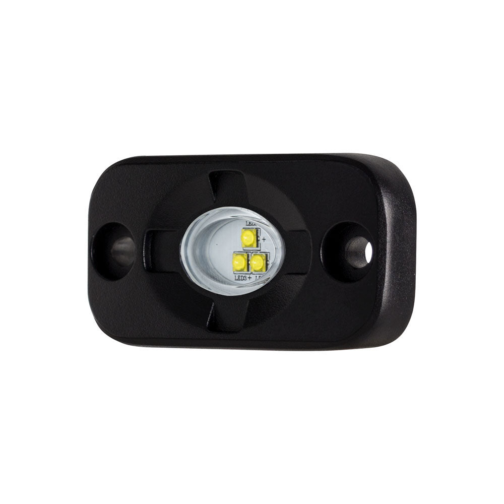 HEISE 1.5" x 3" Auxiliary Accent Lighting Pod - White - Deckhand Marine Supply