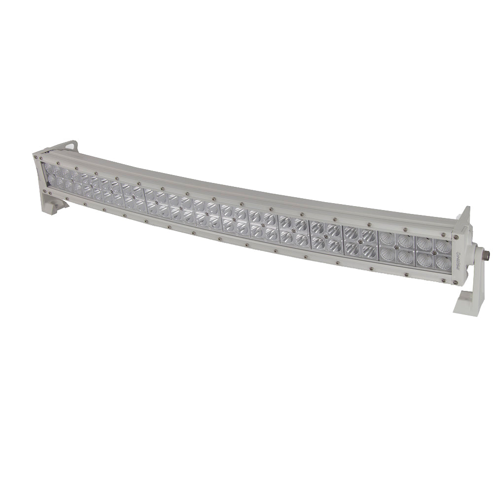 HEISE Dual Row Marine LED Curved Light Bar - 30" - Deckhand Marine Supply